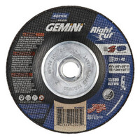 NORTON: 4-1/2 X .045 X 5/8-11 TYPE 27 DEPRESSED CENTER WHEELS, CUT-OFF WHEEL, 24 GRIT,